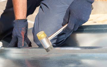 Roadhead metal flat roofing repairs